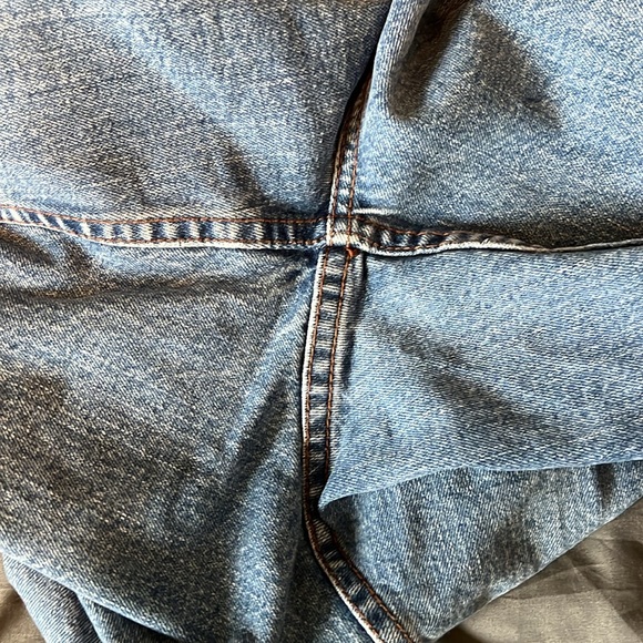 Harley Davidson Light Wash Straight Leg Jean Size 12 Petite - Picture 5 of 7